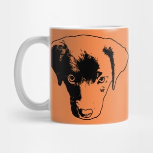 Labrador Puppy Head Mug